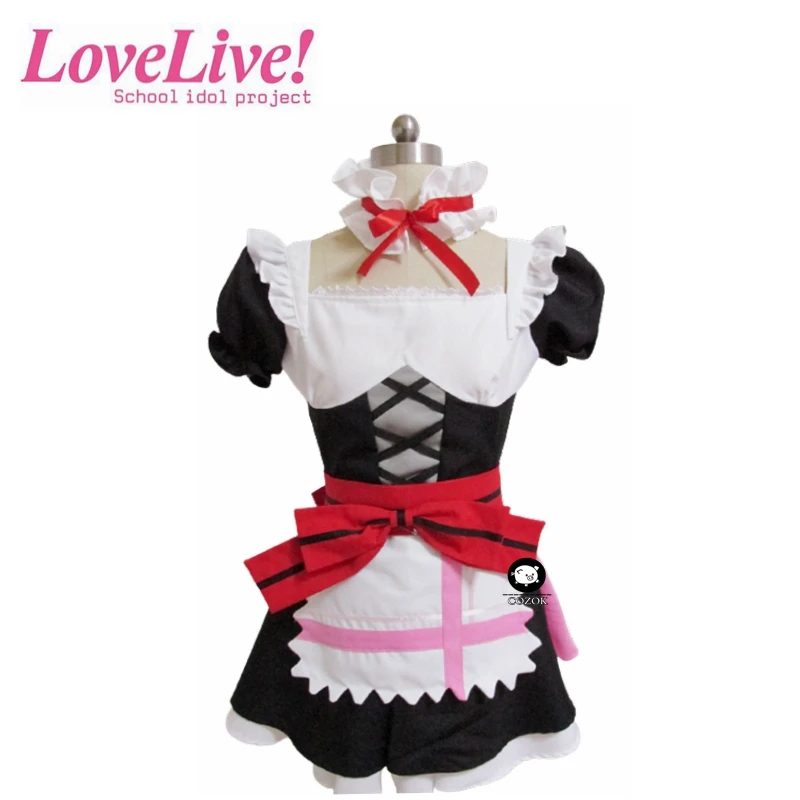 Anime LoveLive! Cosplay Nico Yazawa Man Woman Halloween Cosplay Cartoon Cute Maid Costume S-3XL