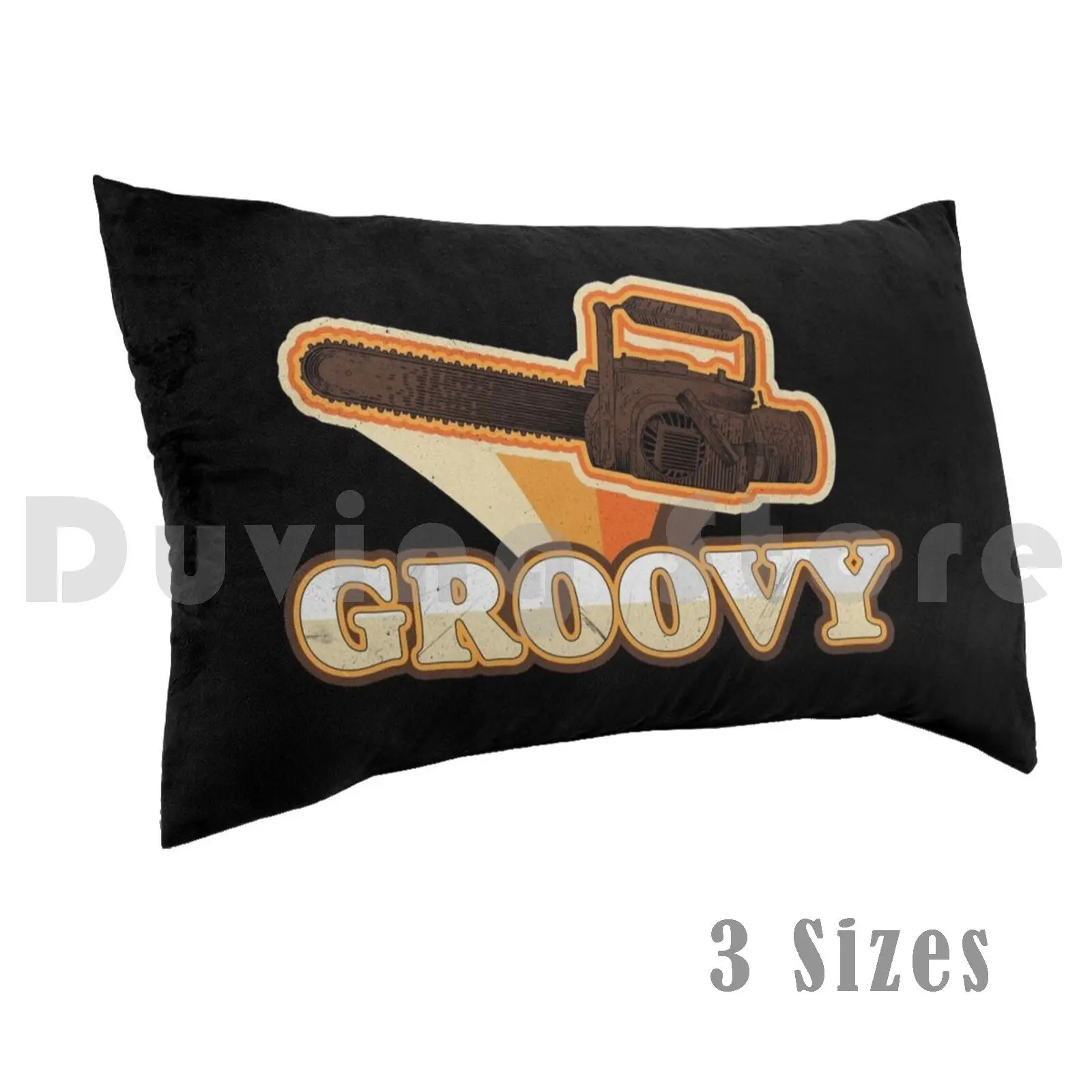 Tools Of The Trade Pillow Case Printed 50x75 Groovy Chainsaw Zombies Zombie Boomstick Funny Evil Dead