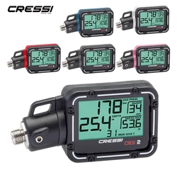 Cressi DIGI 2 Digital Console Diving Depth Gauge Pressure Gauge Dive instrument New Arrival