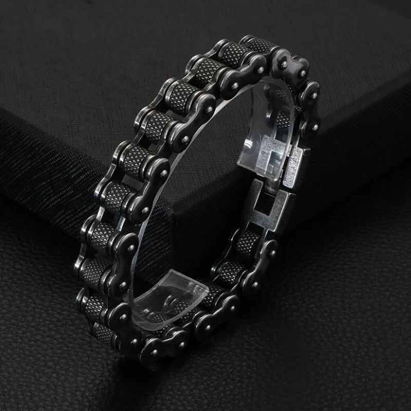 

Outdoor Bike Drive Chain Style Men's Bracelet