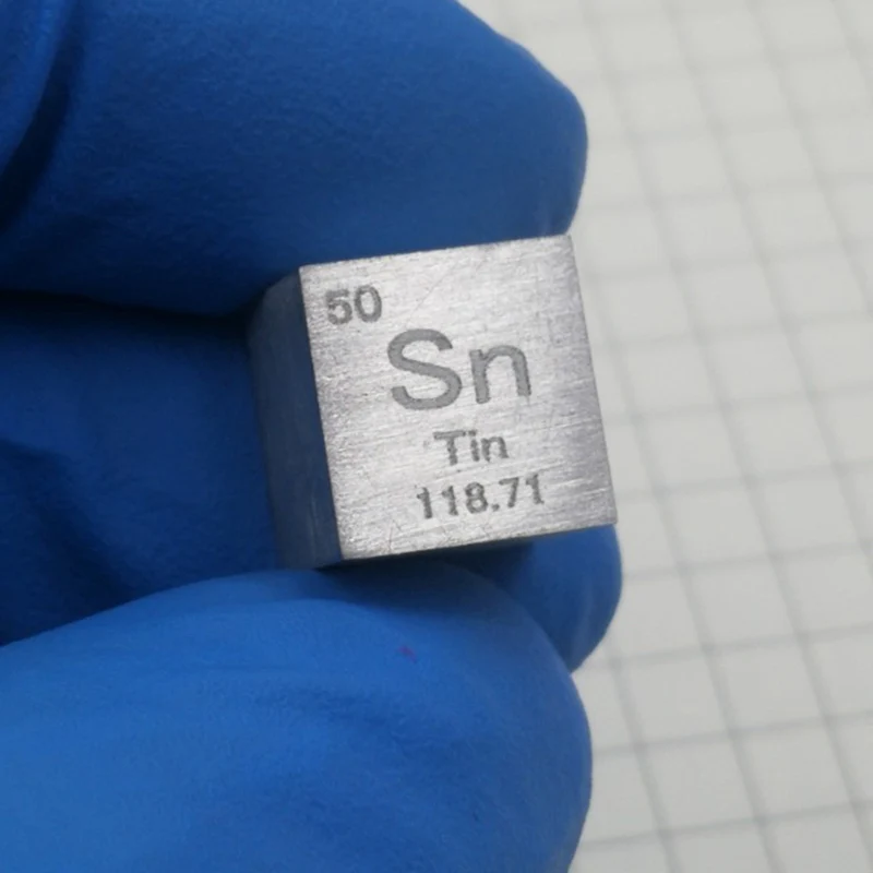

Metal Tin Periodic Table High Purity Tin Cube 10mm Sn9999