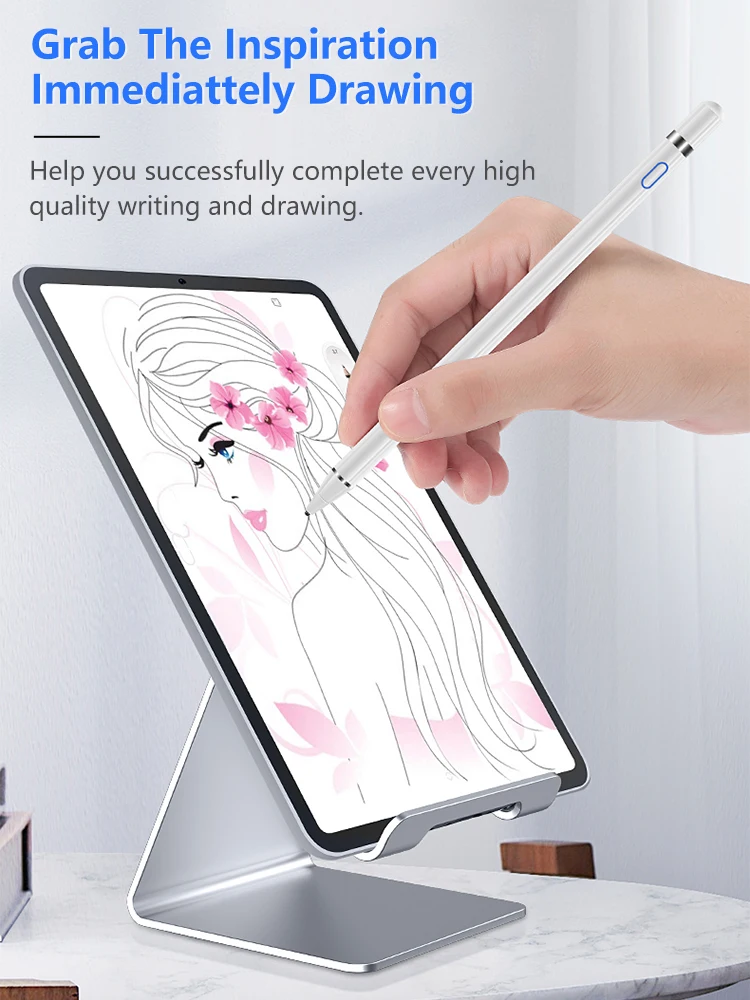 For Stylus Pen iPad 2017 2018 2019 5th 6th 7th Mini 4 5 Air 1 2 3For iPad Pro 10.5 11 12.9 For Apple Pencil 2 1 iPad Pen Touch