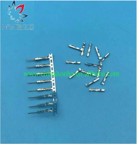 50pcs 0.6mm male female crimp terminals replcement pins of 963715-1 963716-1