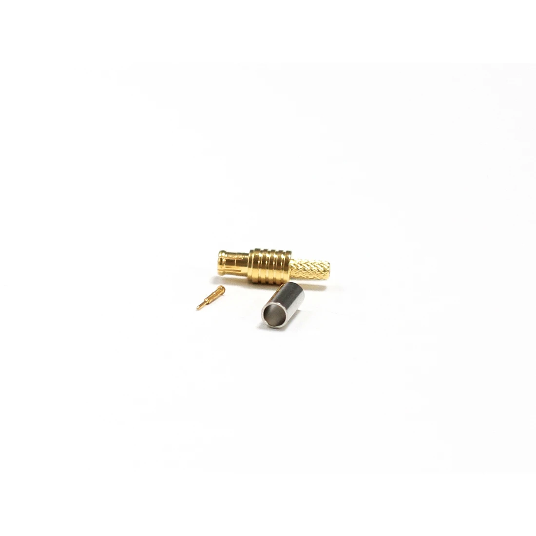 

1pc New RF MCX Male Plug Connector Crimp For RG316,RG174,LMR100 Straight Goldplated Wholesale Wire Terminal