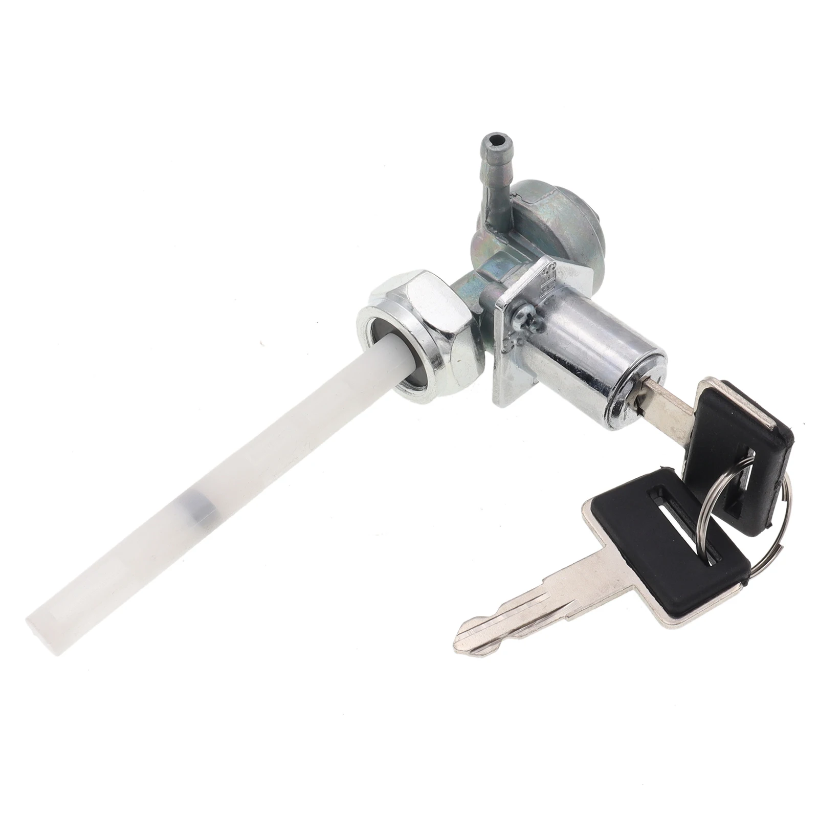 خزان الغاز الوقود التبديل البنزين صنبور صمام قفل مضخة الحنفية بيتكوك مع مكافحة سرقة مفتاح القفل للدراجات النارية CG CBT XF #4