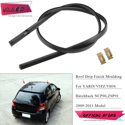 Zukカールーフドリップ仕上げモールディングシールストリップfortoyota yaris vitz vios hatchback 2009-2011 ncp90zsp91フリークリップファスナー