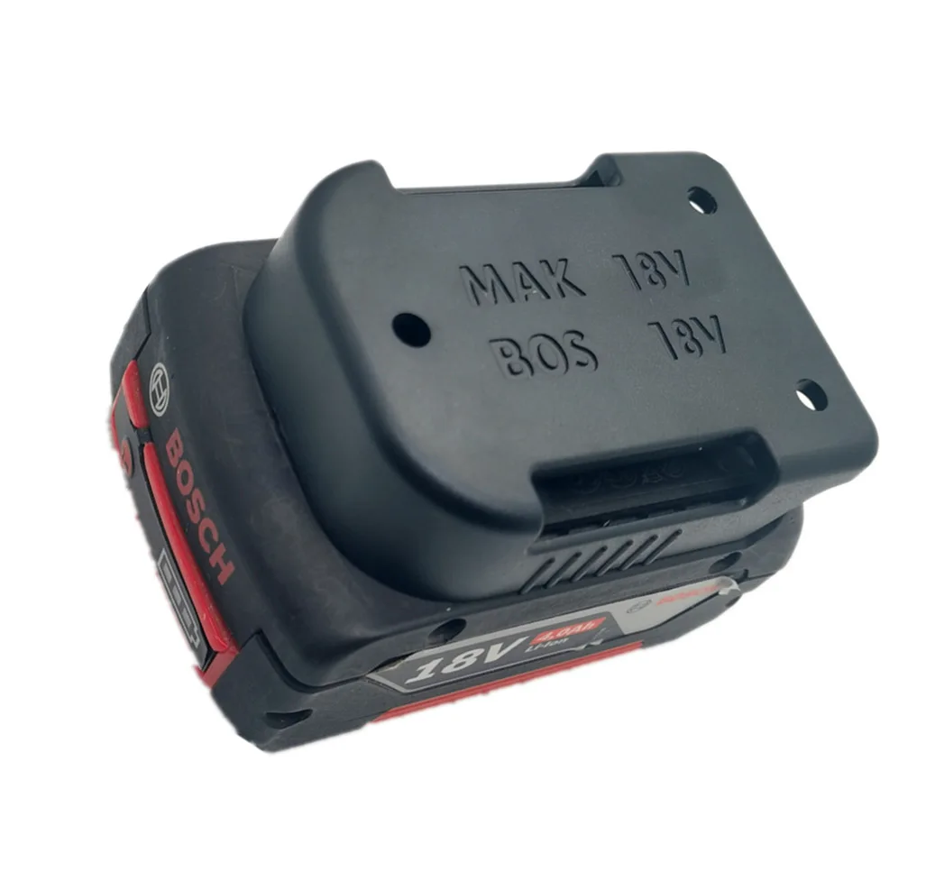 Suporte para bateria 18v, 5 peças, makita bl1860b bl1850b bl1860 bl1850