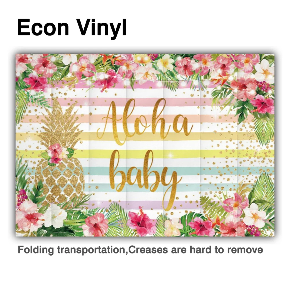 Allenjoy Aloha Latar Belakang Oh Bayi Mandi Ulang Tahun Baru Lahir Musim Panas Bunga Tropis Nanas Foto Latar Belakang Pesta Panggilan