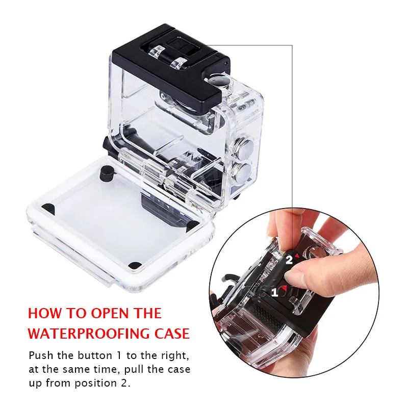 Thể Thao Hành Động Camera HD 1080P Mini Dưới Nước Máy Quay Ngoài Trời Đầu Ghi Hình Deportiva Camara Acuatica Micro Giám Sát Video Ảnh Cam