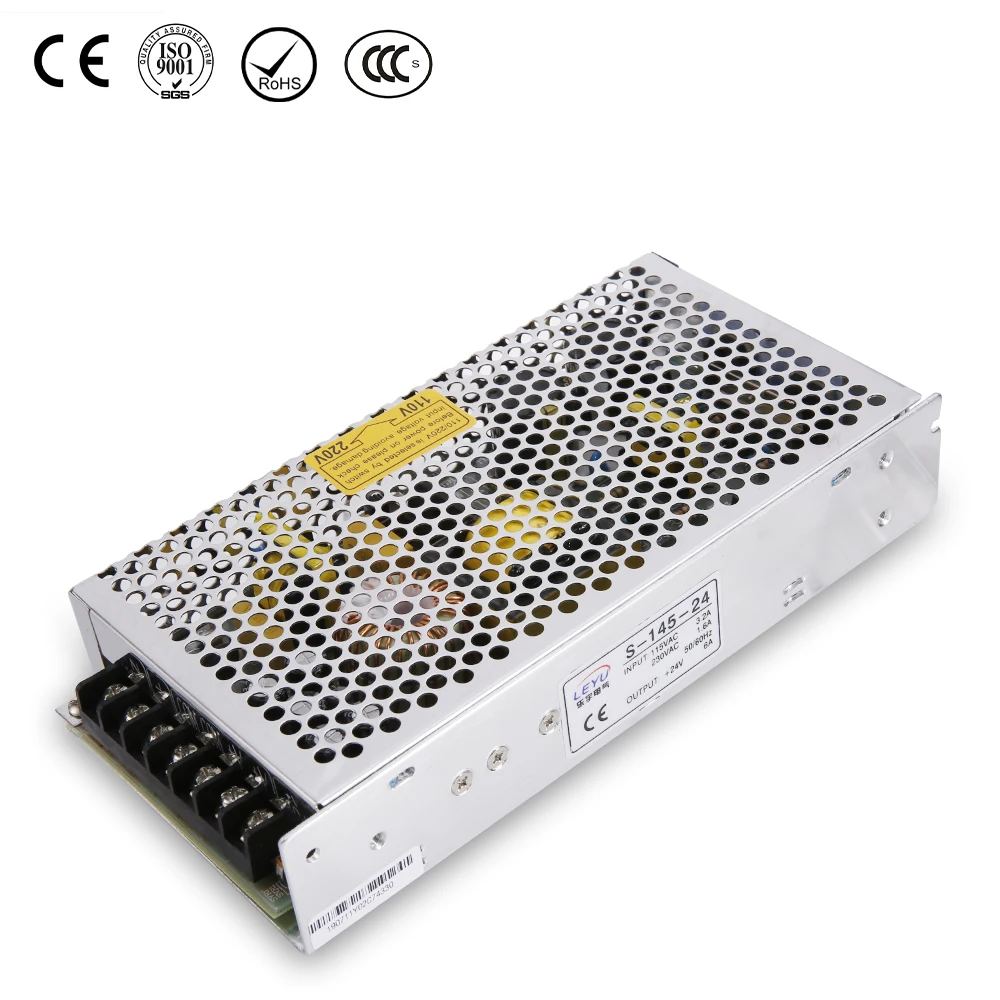 Minimum Wave S-145-12 Single output CE RoHS Certificated 12v output 145w AC DC switching power