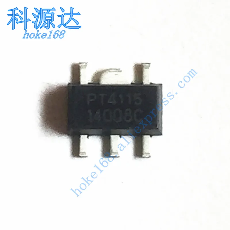 10pcs PT4115 SOT-89 PT4115B89E Original In Stock