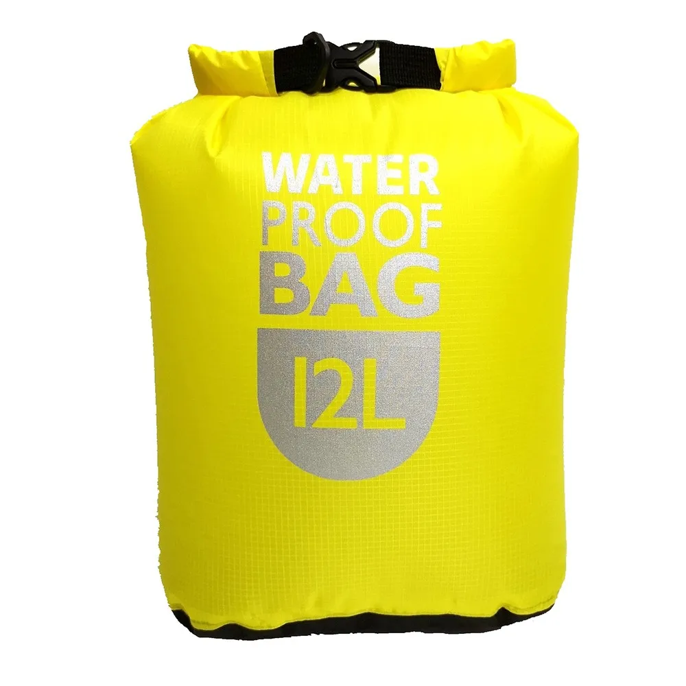 6L 12L Im Freien Trocken Fischerboot Pumpe Pvc Boot Zubehör Wasserdichte Sack Schwimmen Rafting Kajak Bootfahren Tourist Lagerung Tasche