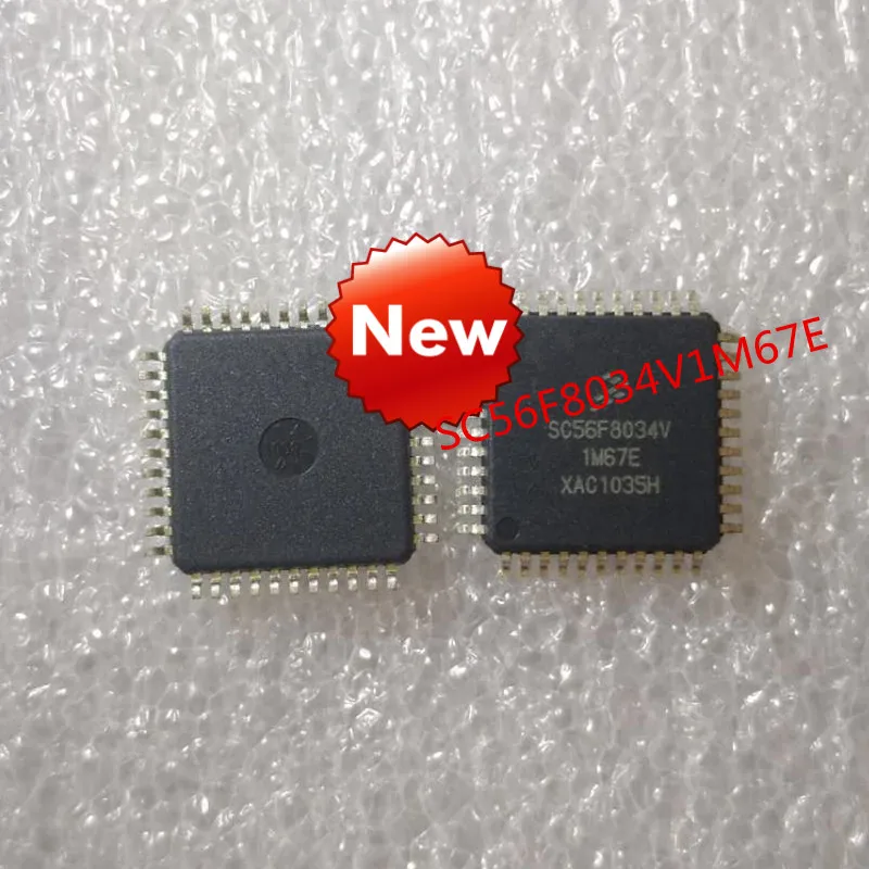 3PCS 100% New   Microcontroller MCU chip SC56F8034V SC56F8034V1M67E QFP44