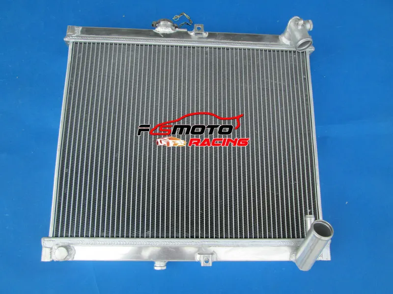 56mm 2Row For Mazda RX7 FC S4 TURBO II 13B-TURBO 1.3L 1986 1987 1988 1989 Aluminum Racing Radiator