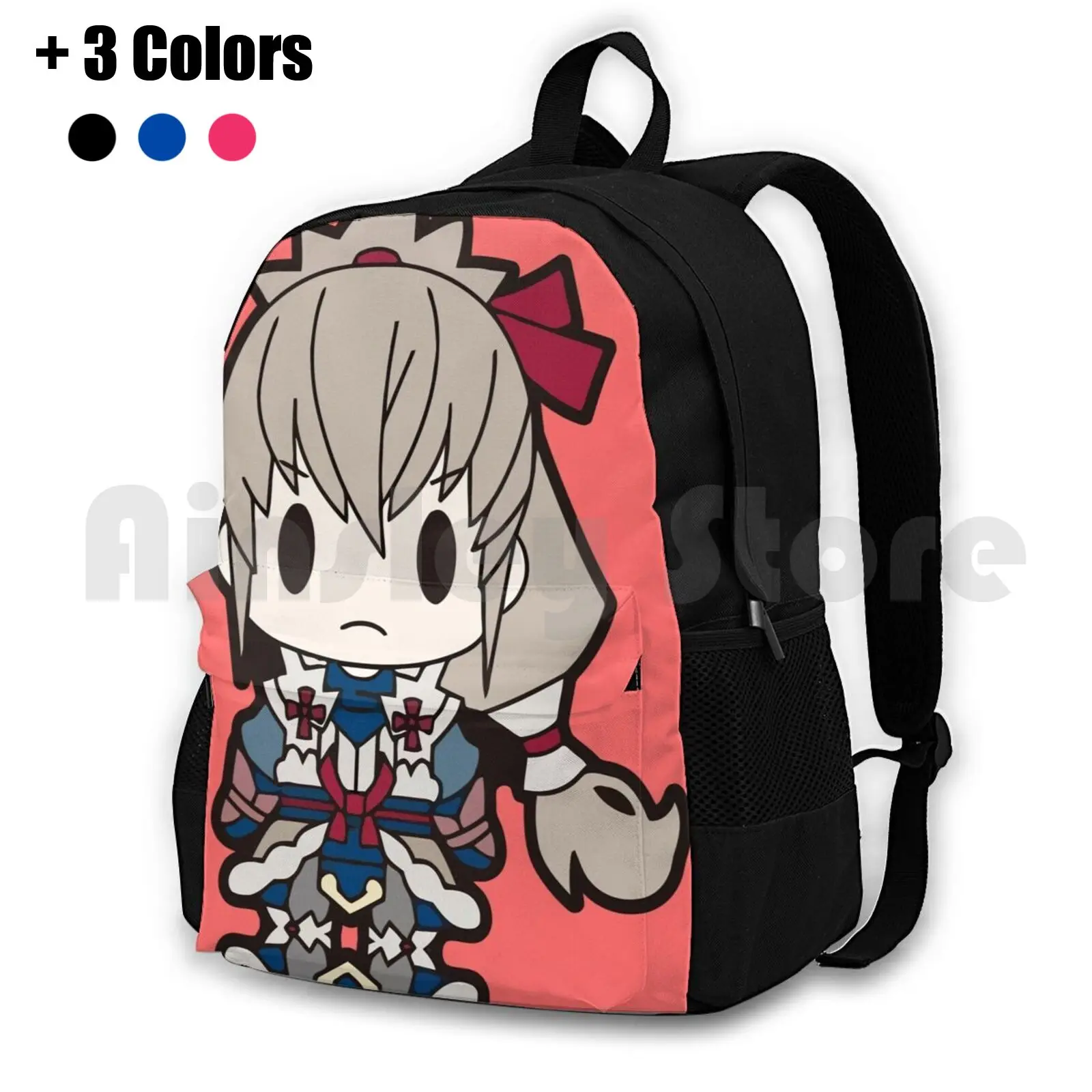 Fire Emblem Fates : Takumi Chibi Outdoor Hiking Backpack Riding Climbing Sports Bag Takumi Fire Emblem Fire Emblem Fire Emblem