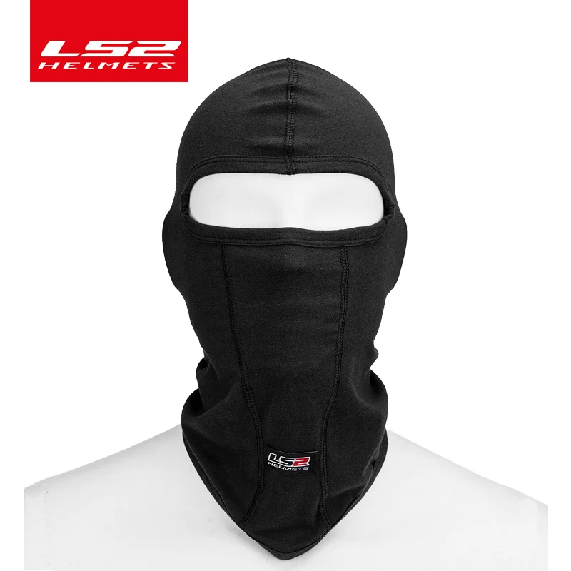 LS2 Motorfiets Gezichtsmasker Zacht Glad Ademend Ls2 Balaclava Hoofddeksels Kap Winddicht Zon Bescherming Stof