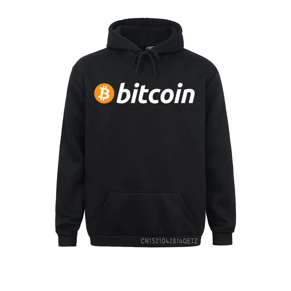 Hoodies Sportswears Bitcoin Pocket Cryptocurrency Digital Currency Coin Father Day Long Sleeve Men Sweatshirts Cosie Graphic