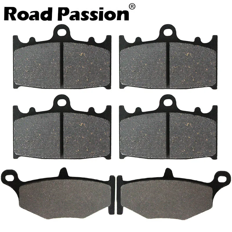  Motorcycle Front and Rear Brake Pads for Suzuki GSR400 GSR 400 K6 2006 GSR600 GSR 600 K6 K7 K8 2006 2007 2008 2009 2010