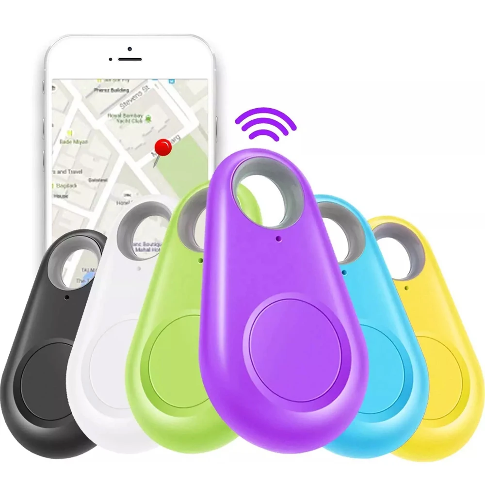 

Pet GPS Tracker Mini Waterproof Bluetooth Locator Dog Cat Child Car Wallet Key Ring Tracking Accessories