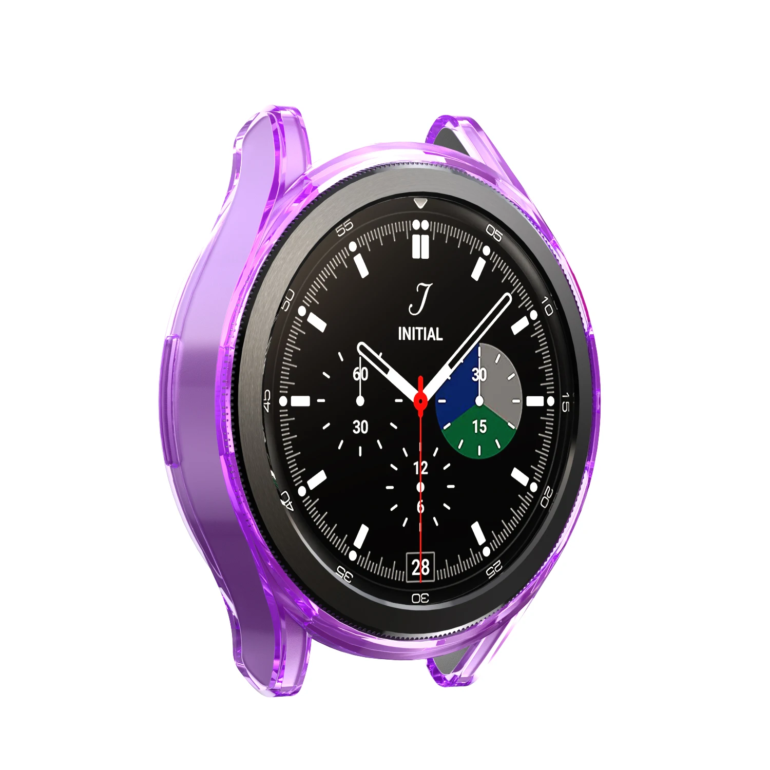 Protector de pantalla clásico para Samsung Galaxy Watch 4, 46mm, Funda Flexible antiarañazos de TPU envolvente, funda protectora suave