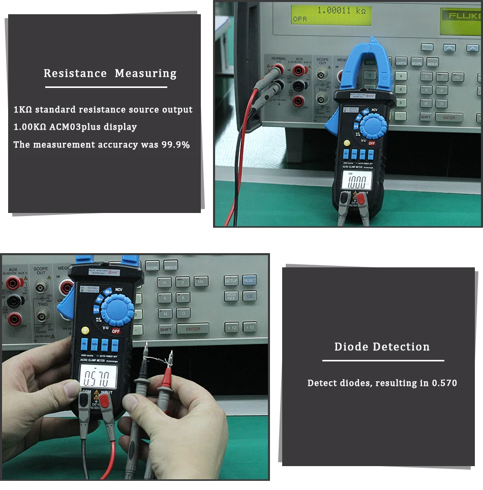 Cyfrowy miernik cęgowy DC AC prąd 400A amperomierz Tester napięcia multimetr woltomierz samochodowy Ampere Hz pojemność NCV Ohm Test