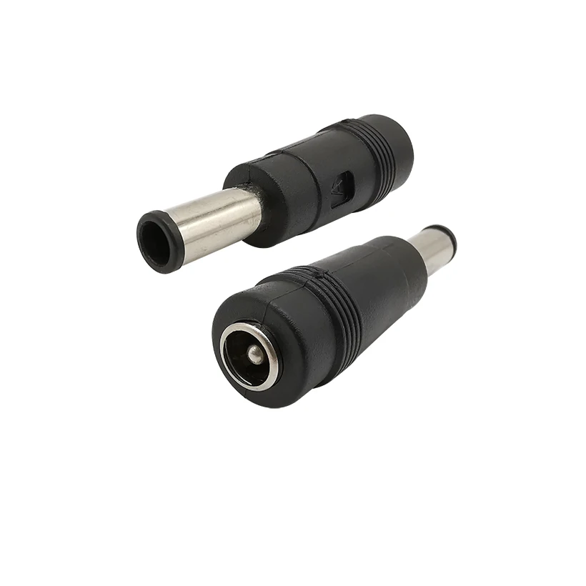 2/5/10Pcs 5.5 x 2.1mm Female to 6.0 x 4.4mm Male DC Power Plug Connector Adapter Laptop 5.5*2.1 to 6.0*4.4 mm