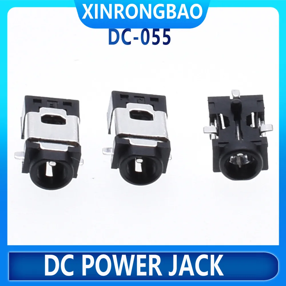 

DC-055 2,5*0,7 разъем постоянного тока для планшетного ПК, 20 шт., 2,5x0,7 мм, разъем питания для зарядки
