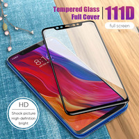 111D Protective Glass for Xiaomi A3 A2 A1 Pocophone F1 Safety Film Tempered Glass for Xiaomi Mi 9 SE Pro 8 Lite CC9 CC9e