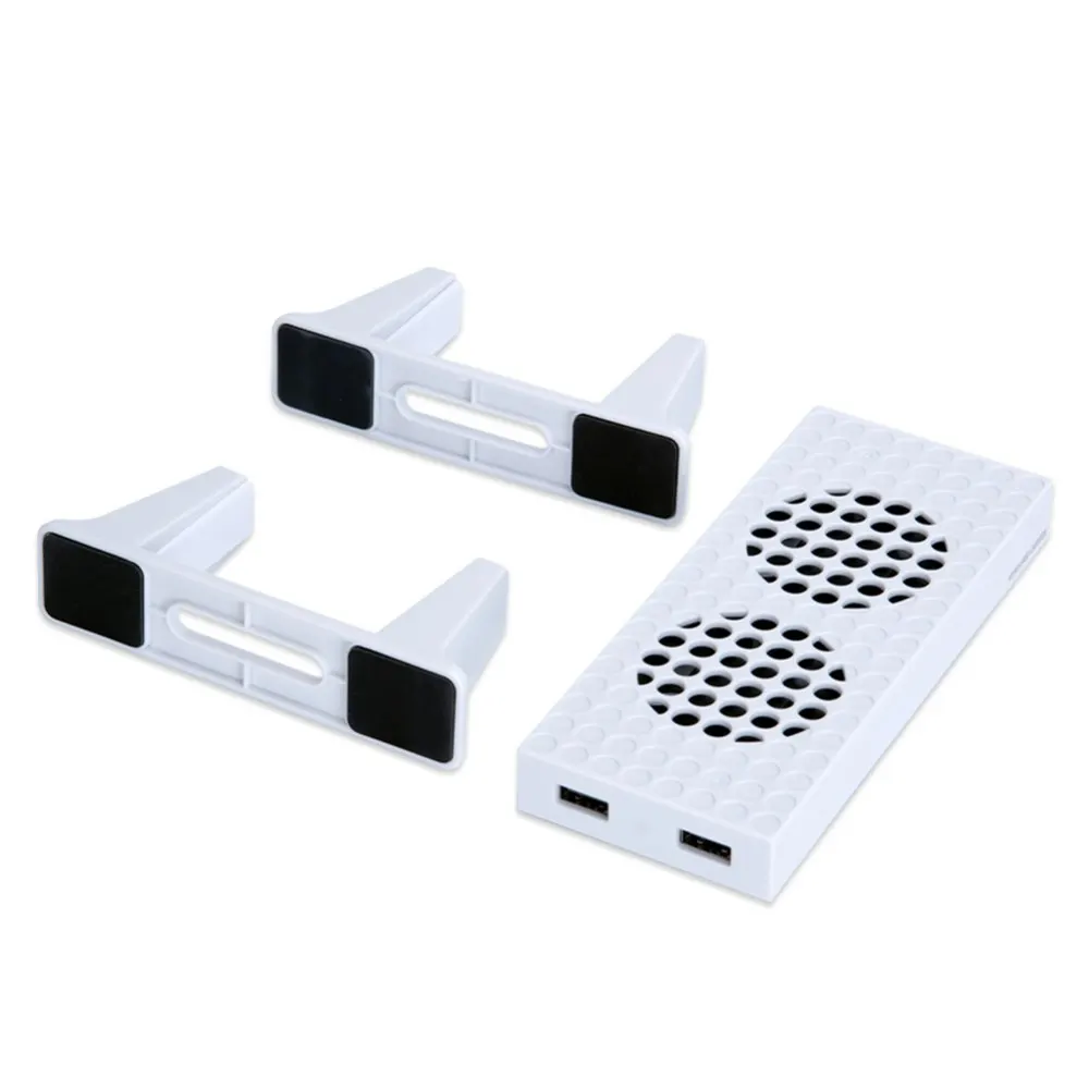 2 منفذ USB وحدة التحكم مروحة التبريد حامل تبريد عمودي عالية السرعة مراوح التبريد ل Xbox سلسلة S/Xbox سلسلة X أذرع التحكم في ألعاب الفيديو