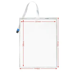 15 Inch E212465 for SCN-AT-FLT15.0-Z01-0H1-R E055550 332*249mm Touch Screen Panel Replacement 5 Wire