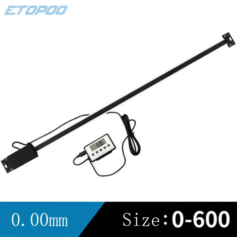 Etopoo-デジタル読み出しリモート (0-600/0.01mm),600mm (500mm),外部リニアスケール