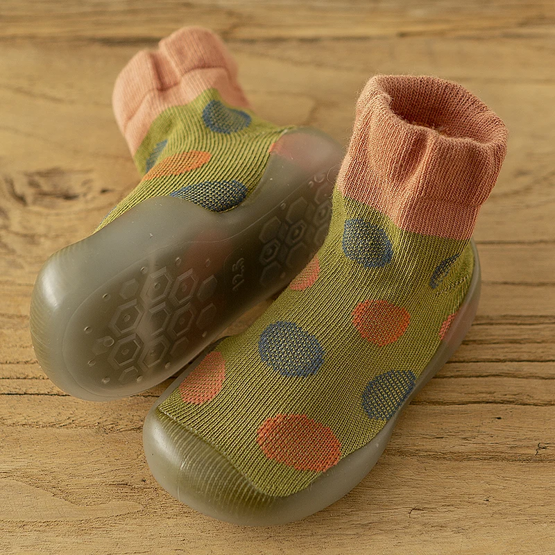 Unisex Baby Autumn Winter Socks Shoes Toddler Baby Non-Skid Floor Shoes Classic Style Pre Walkers Baby First Shoes