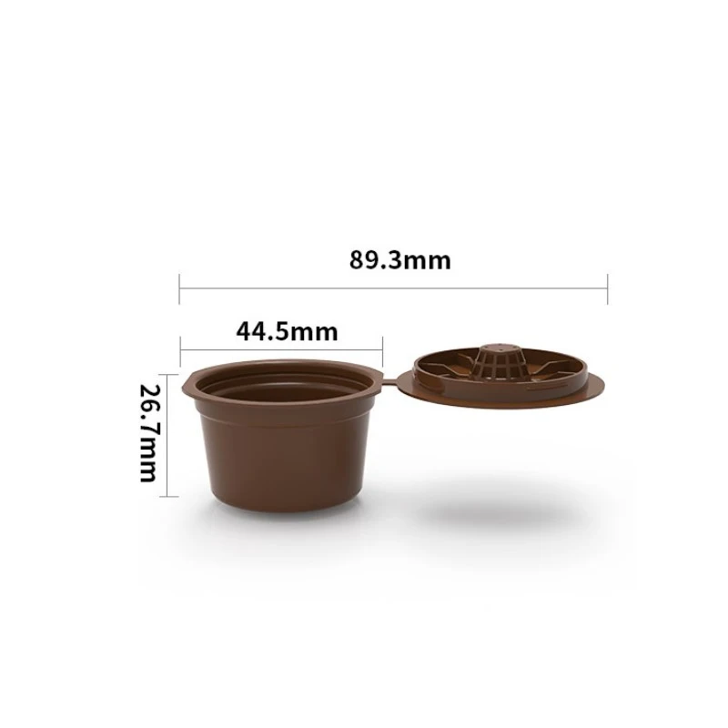 1/2/3PCS Coffee Filter Cup Compatible With Caffitaly Capsule Coffee Machine Reusable Coffee Capsule Pods Refillable Coffee