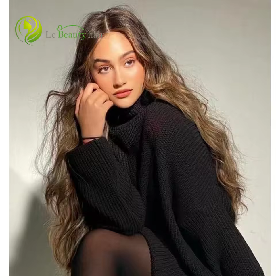 Le יופי שיער יהודית פאה תחרה למעלה עם אוזן לאוזן תחרה מול Muldirectional שיער לא מעובד במלאי שיער חתיכה