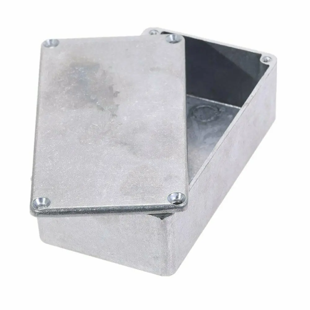 3Pcs Stomp Box Electric Acoustic Guitar Effects Pedal 1590A 1590B 1590BB Style Aluminum Enclosure Bottom Container Boxes