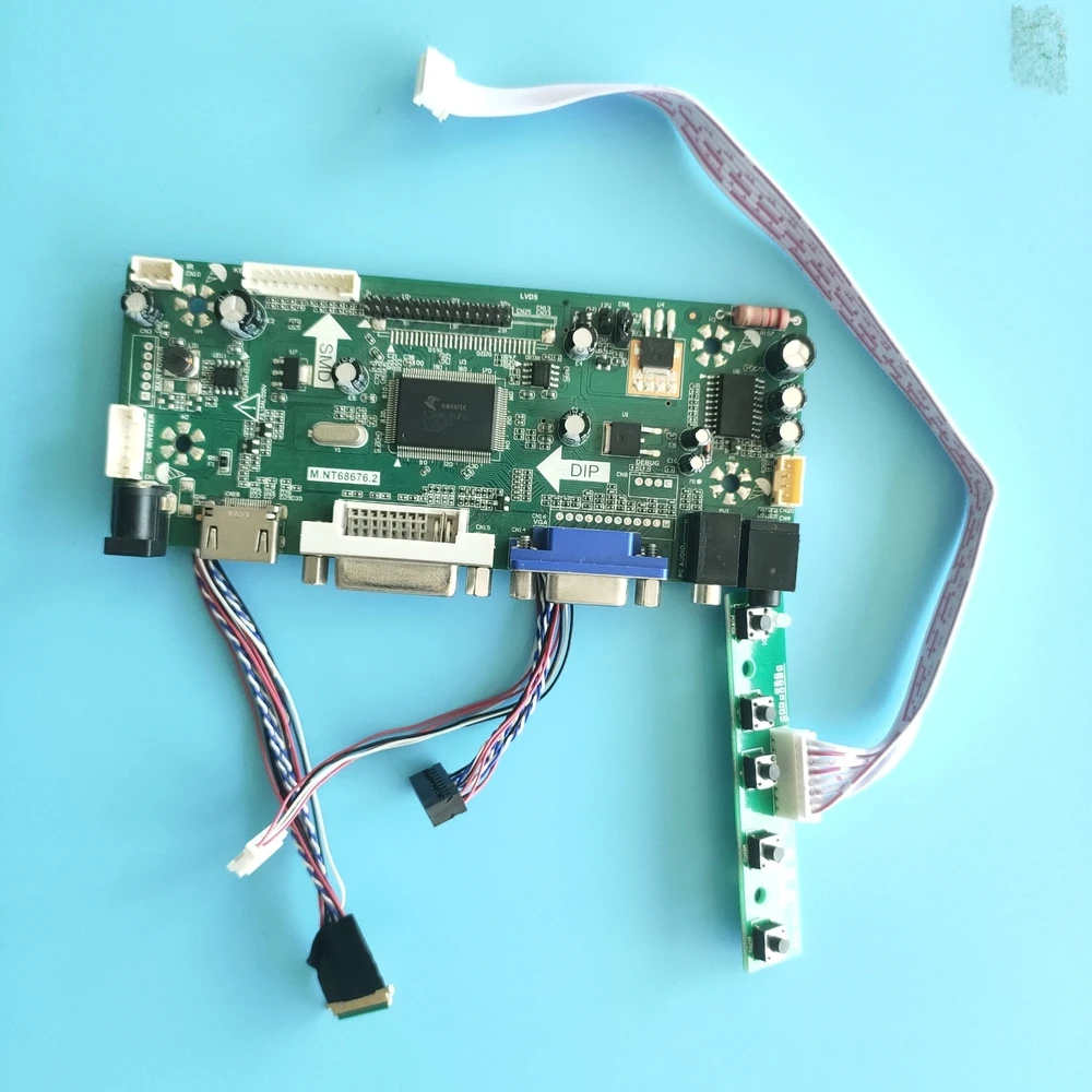 

Kit for LP173WF1-TLB5 LED DIY Controller board LG display HDMI-compatible Monitor Panel 1920X1080 M.NT68676 40pin 17.3" LCD VGA