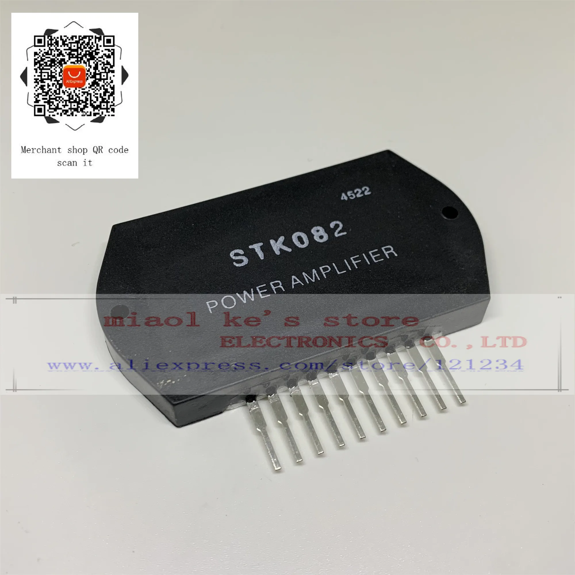 100% New original: STK082 STK-082 - Mono Audio Power Amplifier Thick Film Circuit Power Module IC