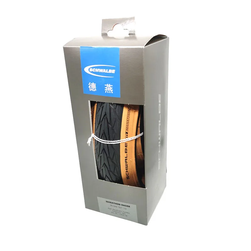 

MARATHON Racer 16 дюймов 35-349 Для Велосипеда Brompton Складные шины с желтым краем 16X1 1/3for