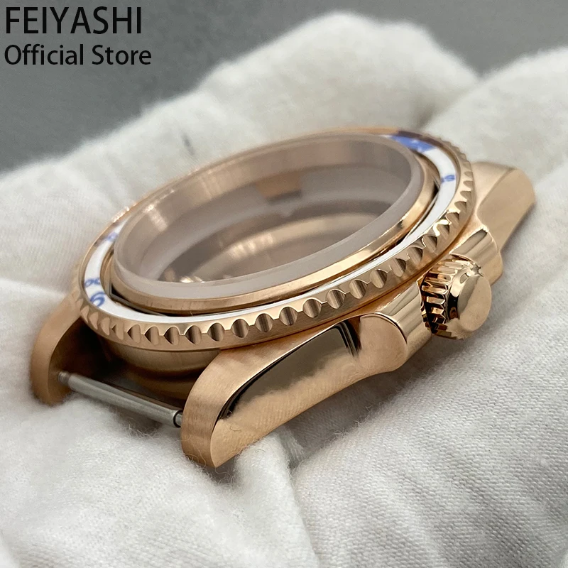 For Seiko nh34 nh35 nh36 nh38 Movement 28.5mm Dial 316L Stainless Steel Sapphire Crystal Glass Men's Watch Case Accessory Parts