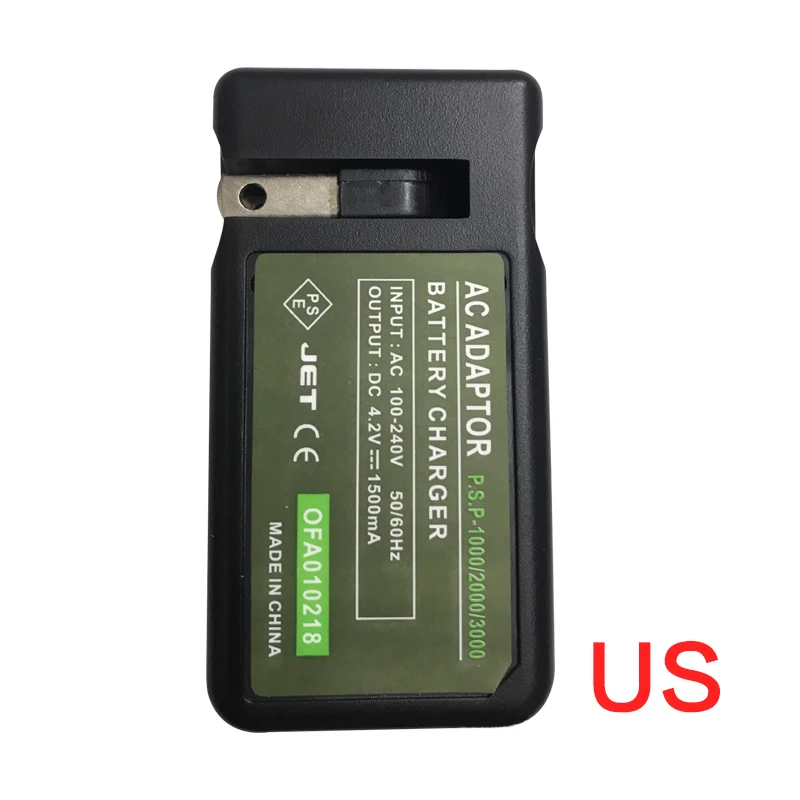 US Plug Battery Charger Desktop Wall Charger Stand for PSP 1000/2000/3000 Battery