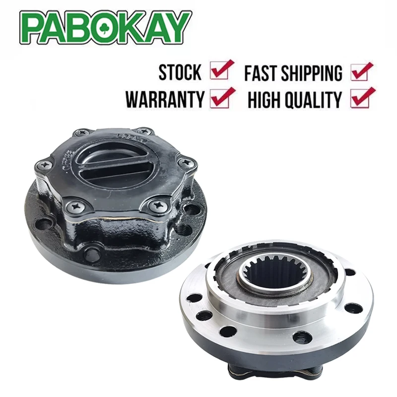 

2 pieces x For Mitsubishi Fuso Canter FE639 FG Truck 4x4 96-04 Free wheel bearing locking hubs B041 MB420180 MC889399 MC880661