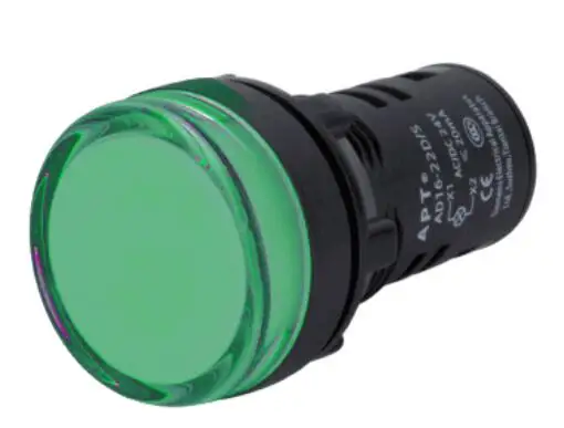 

AD16-22D/g28 100799322 220VAC/DC | 22.3mm green AD16-22D Indicator light