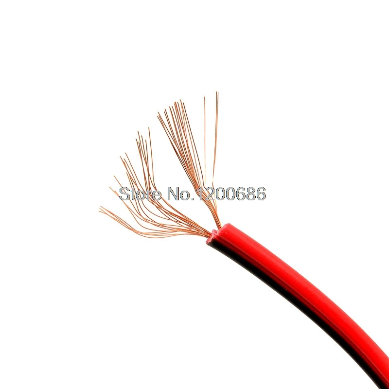 

0.75 square parallel line and line 2P cable red and black line 24 pure copper 10meter