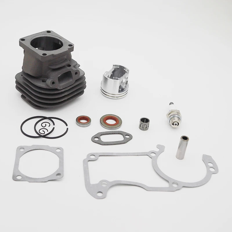 42mm Cylinder Piston Gaskets Spark Plug Oil Seal Fit For Stihl MS240 024 024 Chainsaw Replacement  Parts 1121 020 1200