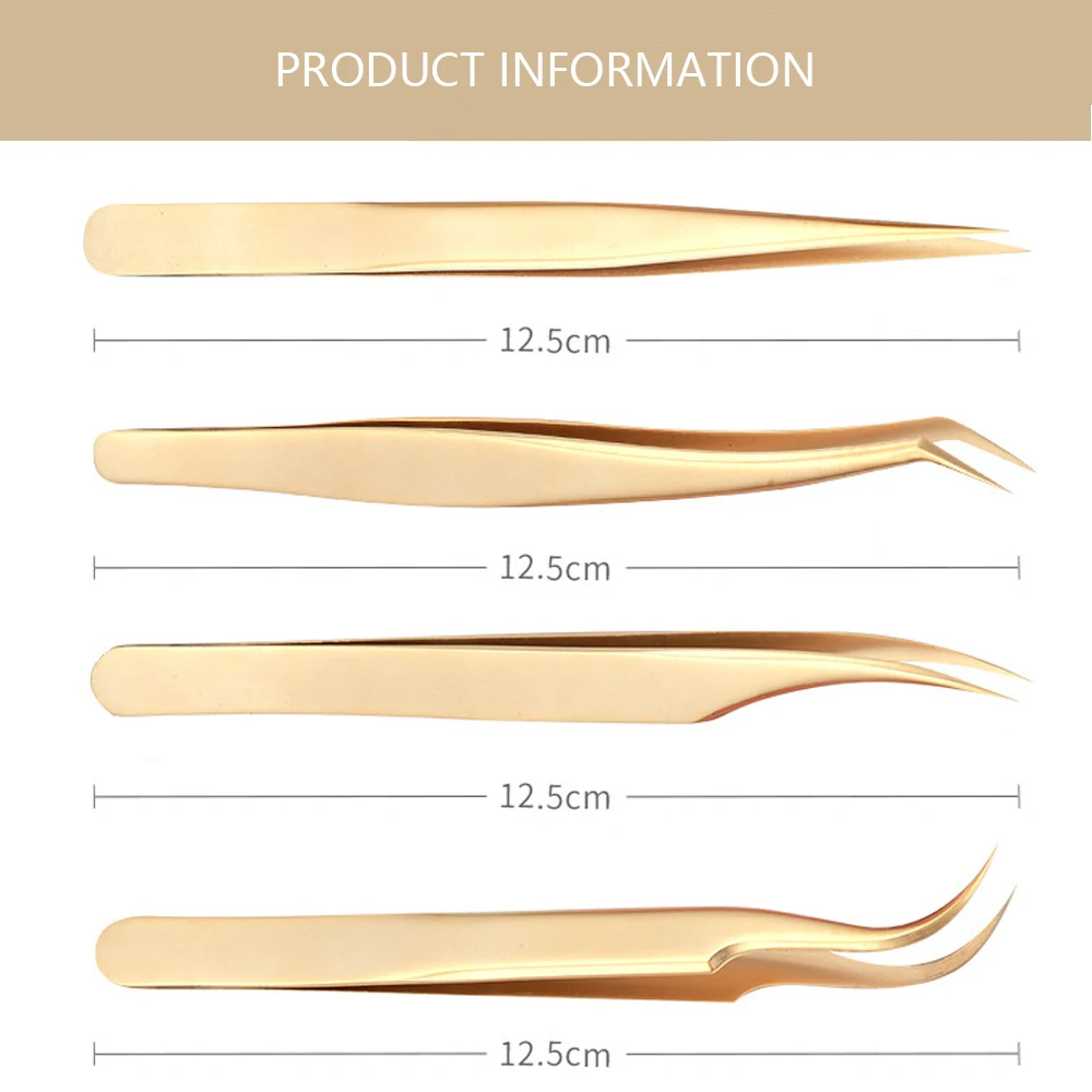 Wimpern verlängerung pinzette Zangen Professionelle Pinzette Edelstahl Hohe Präzision Wimpern Pinzette schere Make-Up-Tool