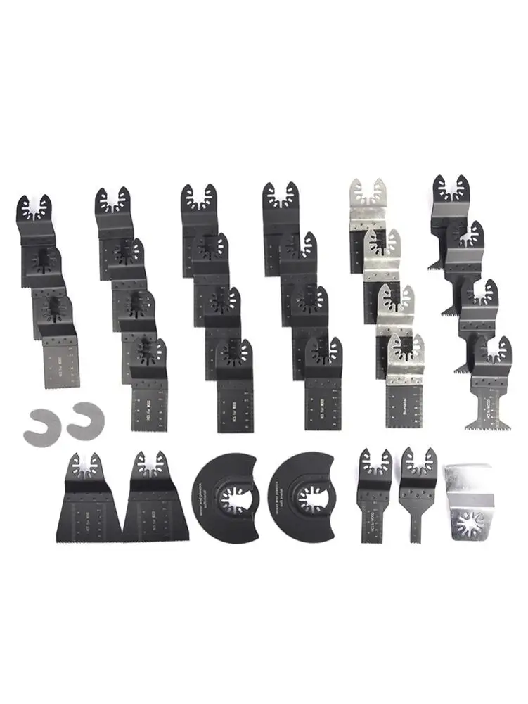 31 Chiếc Dao Động Lưỡi Cưa Đa Năng Lưỡi Dao Bộ Gỗ Kim Loại Nhựa