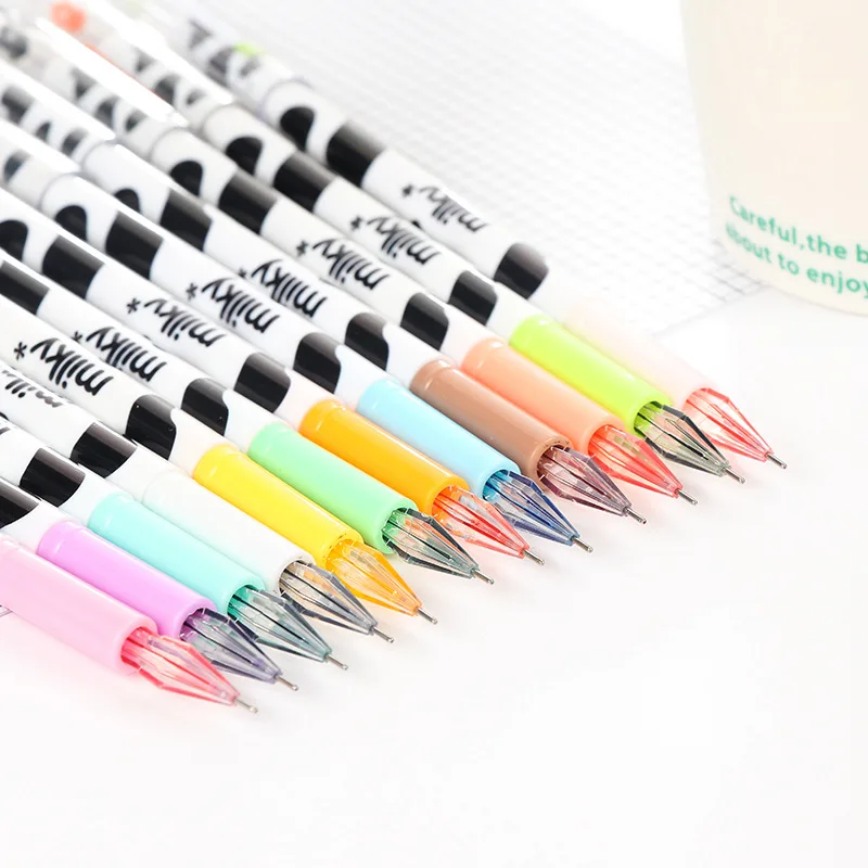 1pcs Random Beautiful Diamond 12 Colors Gel Pens Office Stationery School Supplies Multicolor Korea Writing Pen For Kids Gift