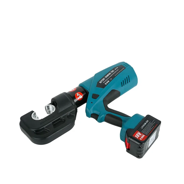 EZ-400 Battery  Hydraulic Cable Crimper Connector Copper Cordless Electric Crimping Tool