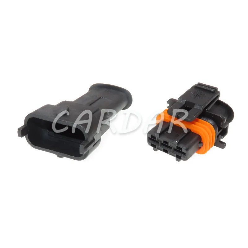 1 Set 3 Pin 1928404074 Seald Automotive Connector Car Fuel Pressure Plug Air Flow Sensor Socket AC Assembly For Bosch