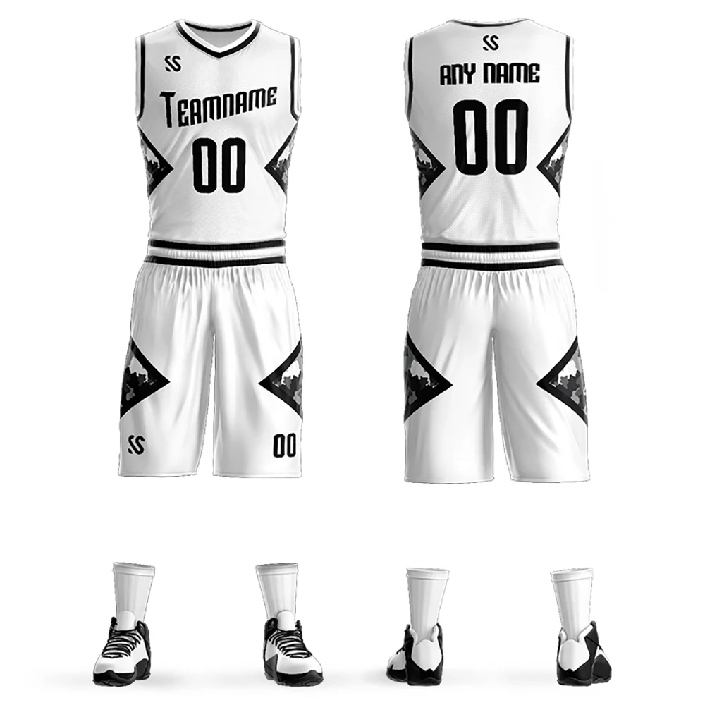 Custom Basketball Jersey Set With Shorts Personalized Own Team & Your Name and Number for Men/Youth,Gift for Fans Suit